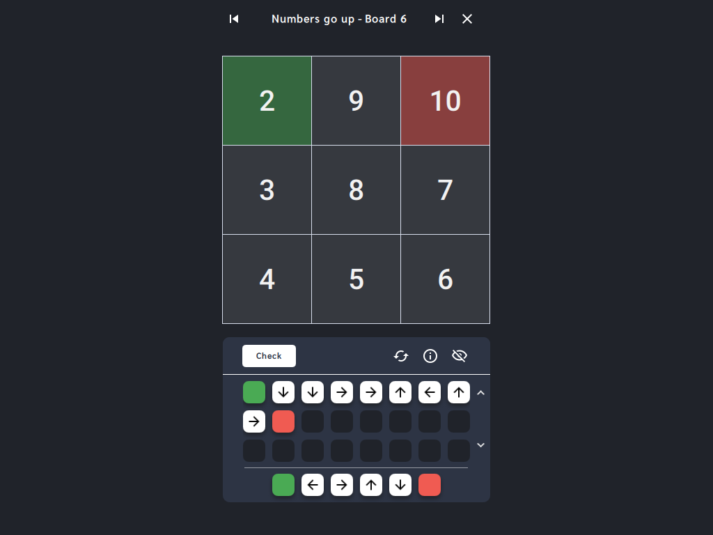 App: Numbers go up
